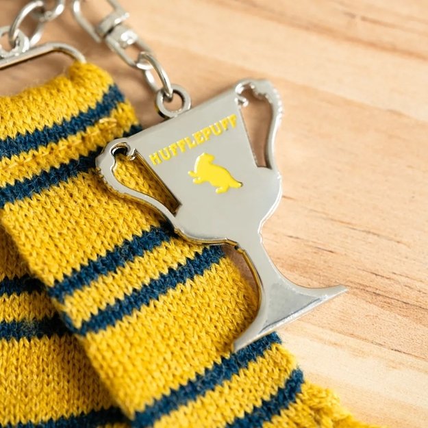 Harry Potter - Hufflepuff Scarf Keychain 4