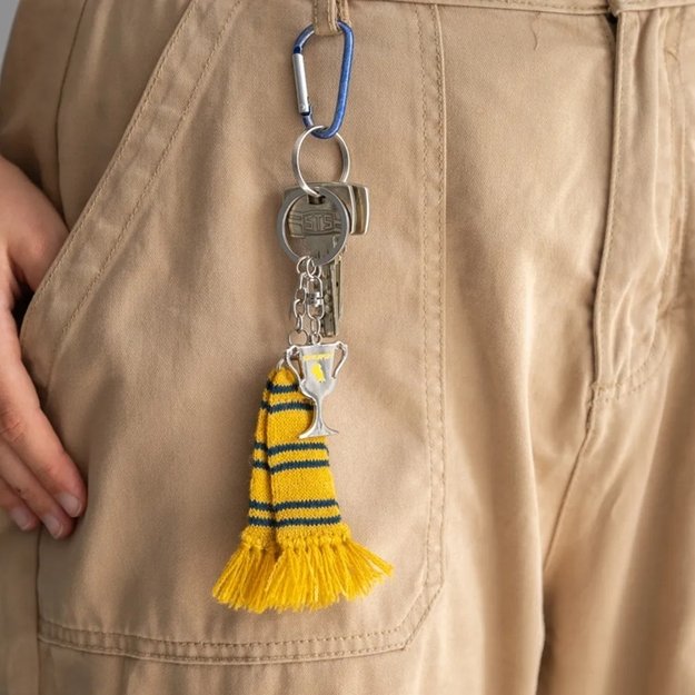 Harry Potter - Hufflepuff Scarf Keychain 5