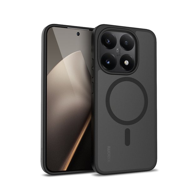 Crong Hybrid Matte Magnetic - Xiaomi 15T MagSafe Case (black) 1