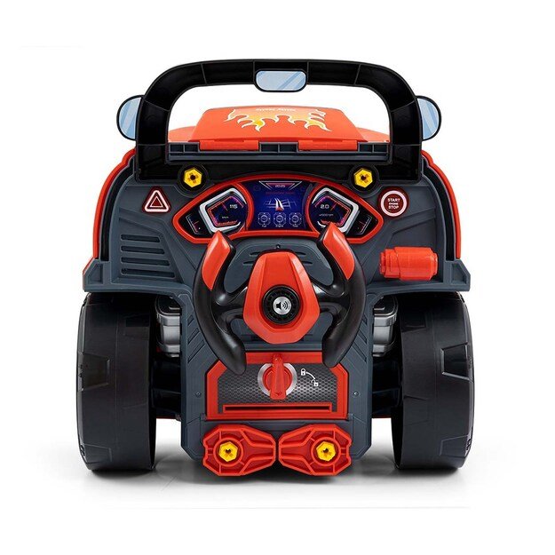 Realistic model of the front of the car with an opening hood Milly Mally N-GINE red 5