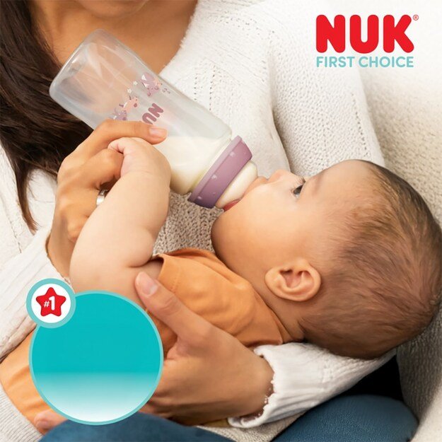 NUK First Choice Temperature Control Baby Bottle 300 ml Koala 6