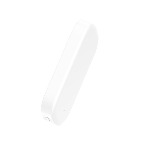 Crong MagSpot Power Bank – belaidis itin plonas maitinimo blokas su MagSafe 5000mAh, USB-C 20W PD (balta) 21