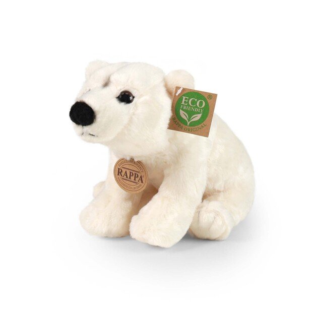 Plush polar bear 22 cm ECO-FRIENDLY