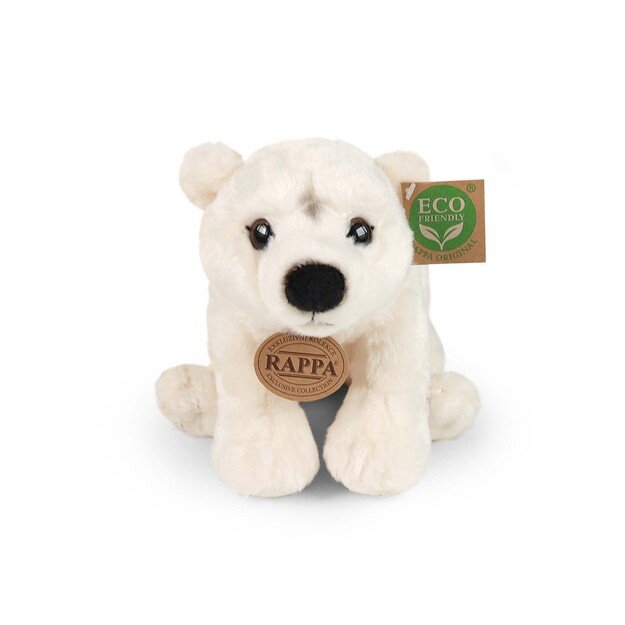 Plush polar bear 22 cm ECO-FRIENDLY