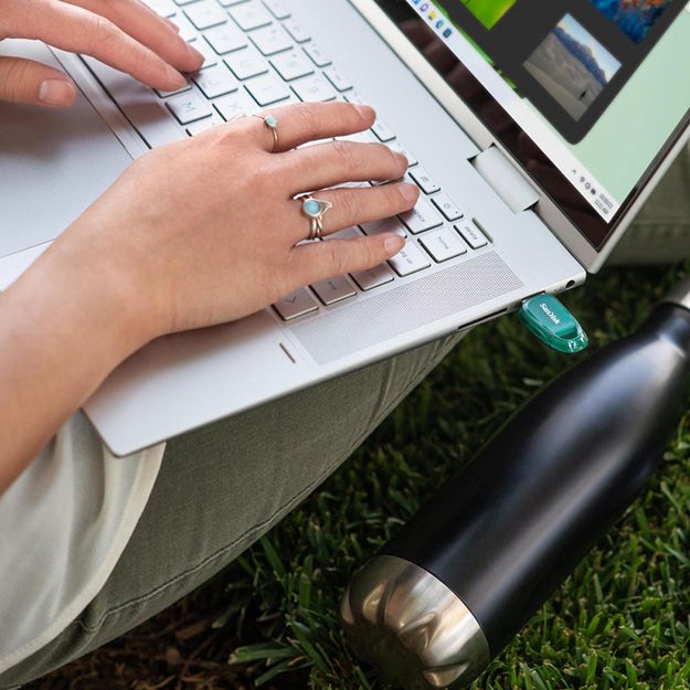 „SanDisk Ultra Eco“ – 128 GB USB 3.2 Gen 1 „Flash Drive“ 100 MB/s 4