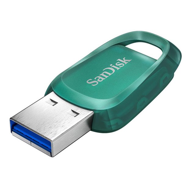 „SanDisk Ultra Eco“ – 128 GB USB 3.2 Gen 1 „Flash Drive“ 100 MB/s 31