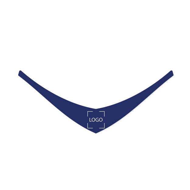 The scarf for plush - dark blue