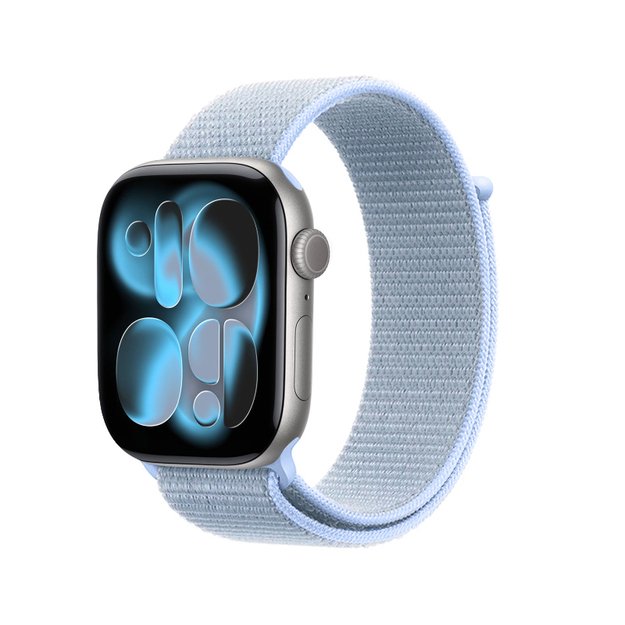 Crong Nylon - Sport Band for Apple Watch 38/40/41/42 mm (Cool Blue)