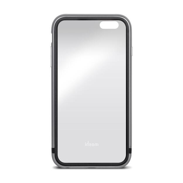 Moshi iGlaze Luxe – metalinis buferio dėklas, skirtas iPhone 6s Plus / iPhone 6 Plus (titano pilka)