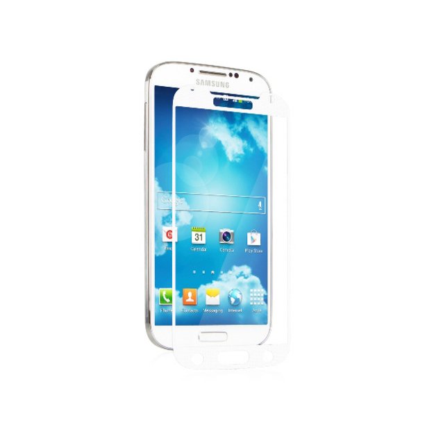 Moshi iVisor XT viso veido ekrano apsauga, skirta Samsung Galaxy S4 (balta)