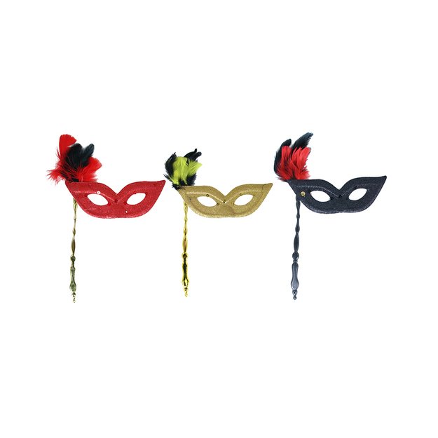 the eye mask with feathers 3 colours