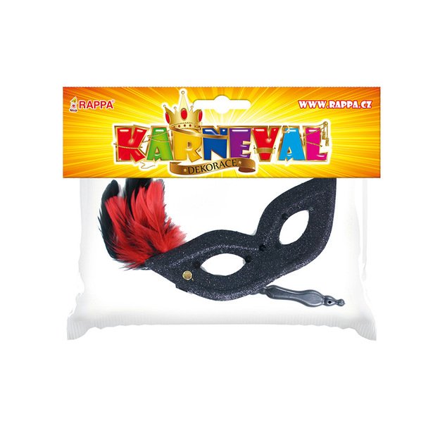 the eye mask with feathers 3 colours