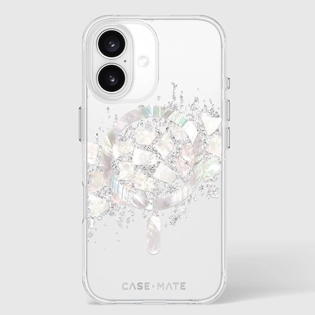 Case-Mate Karat MagSafe – iPhone 16 skirtas dėklas su perlų įdėklu (perlų prisilietimas) 23