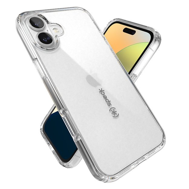 Speck Gemshell – dėklas, skirtas iPhone 16 Plus (skaidrus)