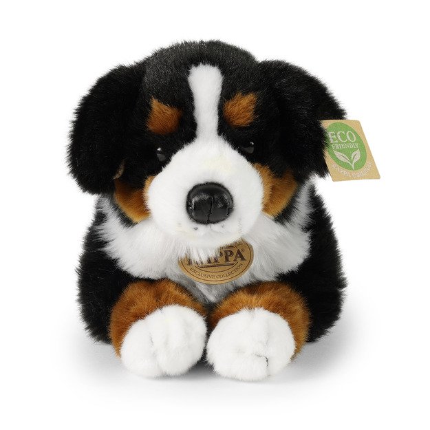Plush Bernese Mountain dog 34 cm ECO-FRIENDLY