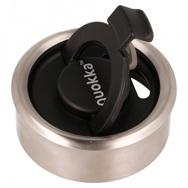 „Quokka Boost“ kavos puodelis - nerūdijančio plieno terminis puodelis su alaus aliejumi 400 ml (anglies juoda) 3