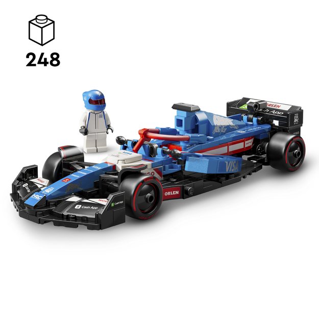LEGO Speed Champions Visa Cash App RB VCARB 01 F1 Race Car