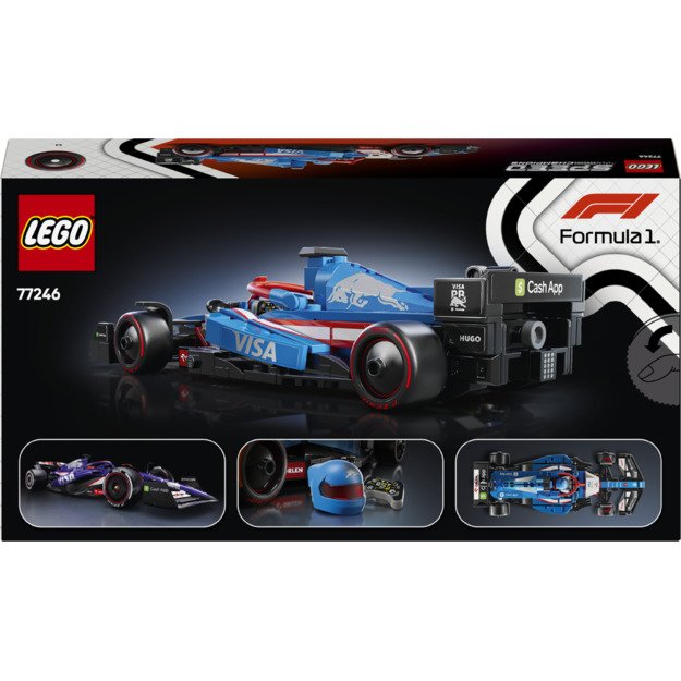 LEGO Speed Champions Visa Cash App RB VCARB 01 F1 Race Car