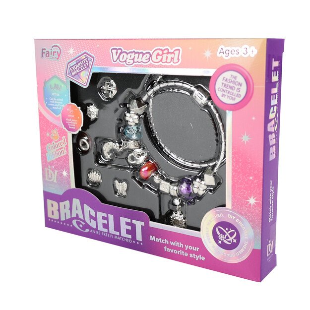 Girls  bracelets with charms