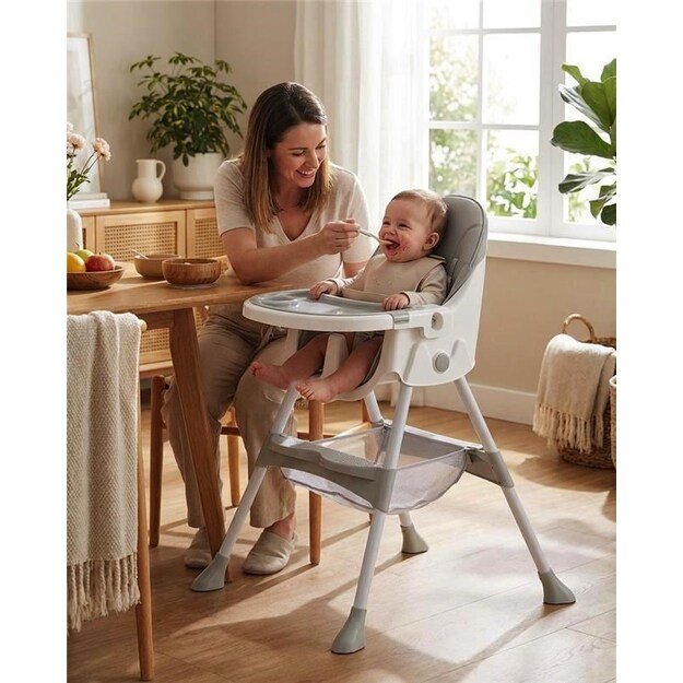 Dining chair Baby Mix Nora dusty grey