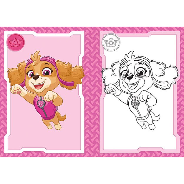 Coloring book A5 Paw Patrol/Paw Patrol