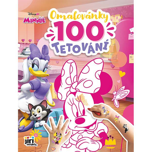Coloring book and 100 Minnie tattoos