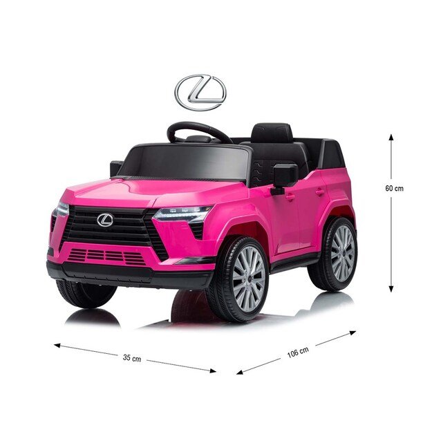 Electric baby car Milly Mally Lexus GX550 pink