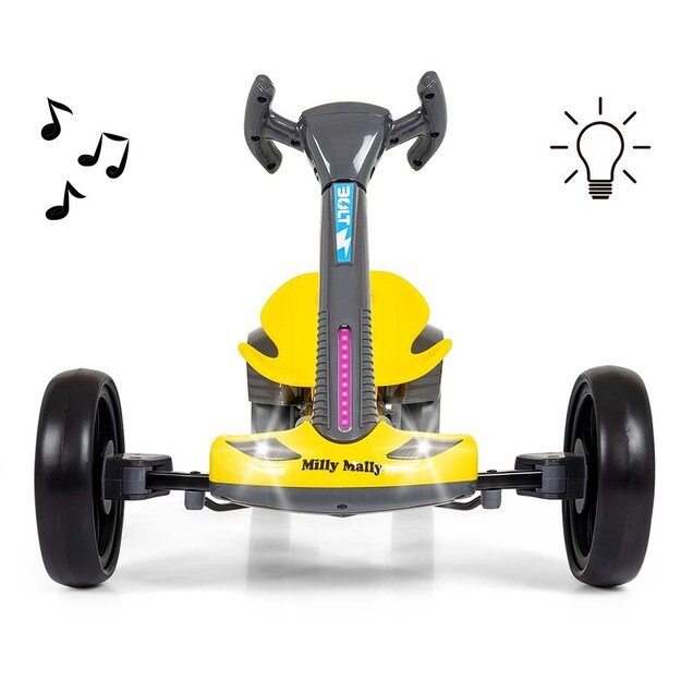 Electric go-kart GOKART BOLT Milly Mally yellow