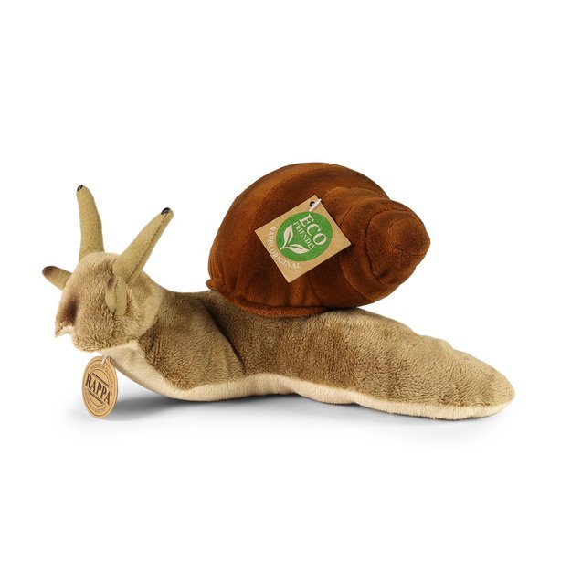 Plush snail 24 cm ECO-FRIENDLY