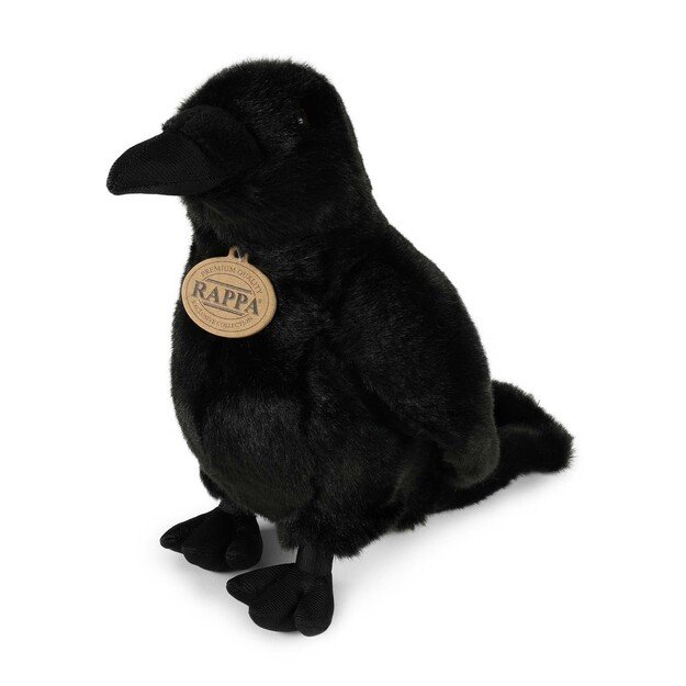 Plush crow 25 cm ECO-FRIENDLY