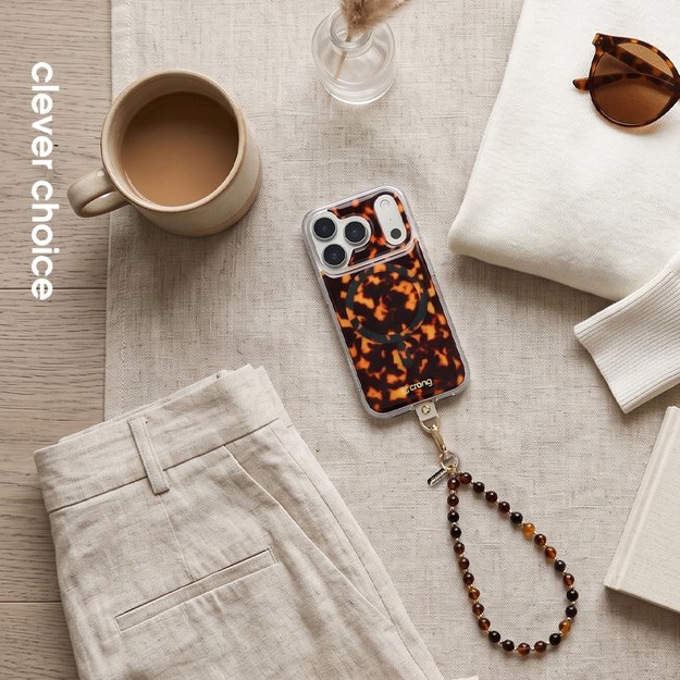 Crong Phone Charm - Lanyard Phone Pendant (Tortoise)