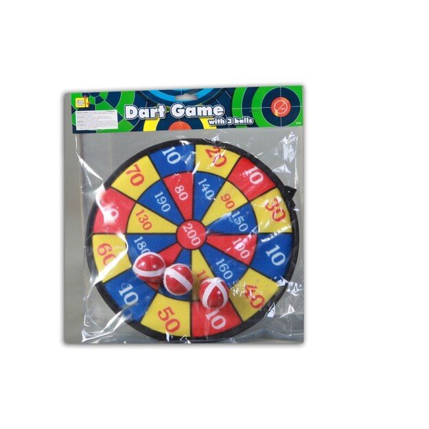 Dartboard Velcro 28 cm 3 balls
