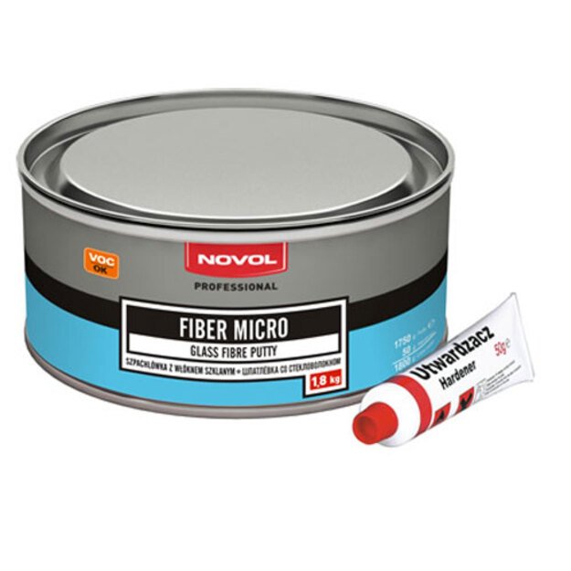 Glaistas su stiklo pluo&scaron;tu FIBER MICRO  1.8kg  