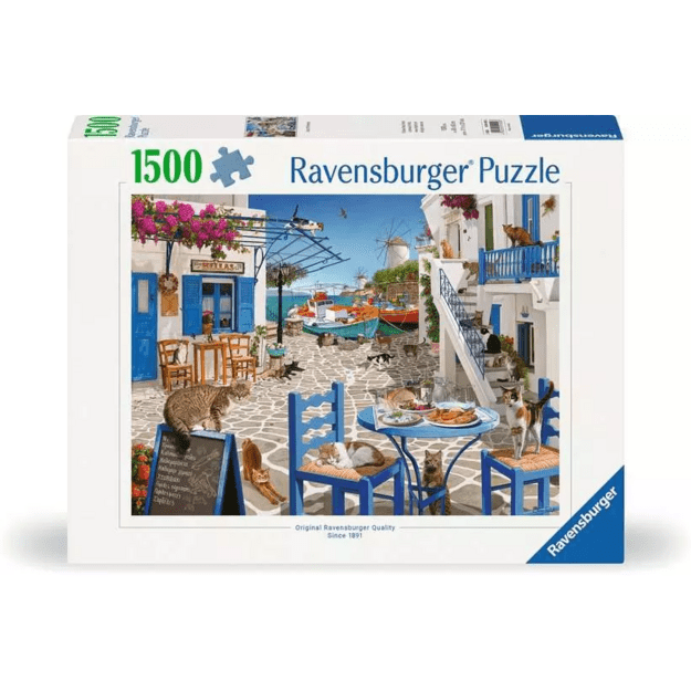 Ravensburger Puzzle 1500 Pieces: Cats of Mykonos
