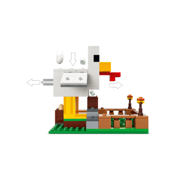 LEGO Minecraft Chicken Farm