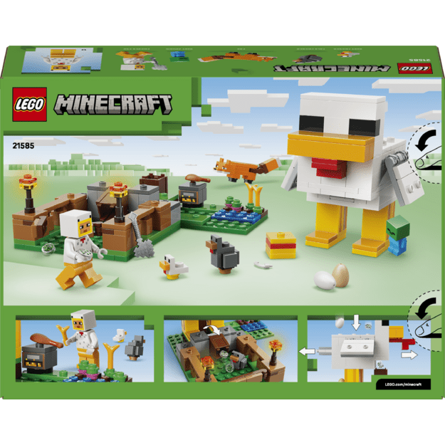 LEGO Minecraft Chicken Farm