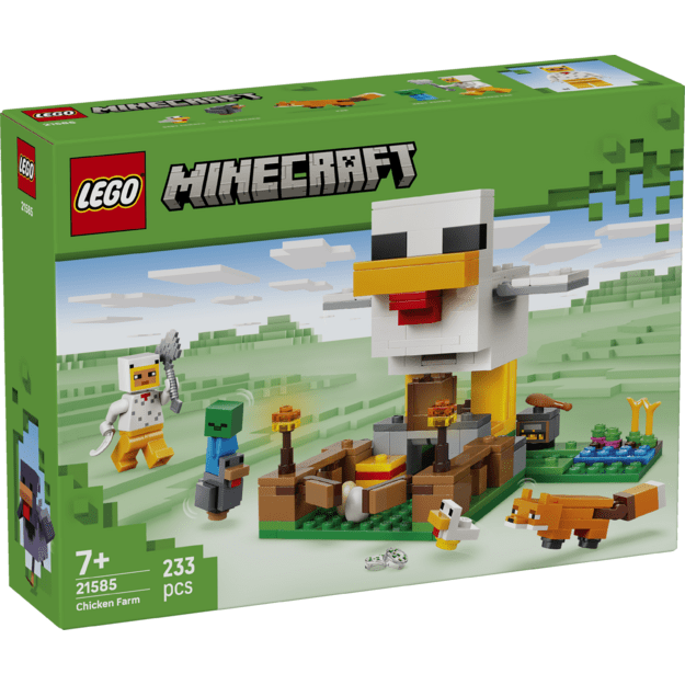 LEGO Minecraft Chicken Farm