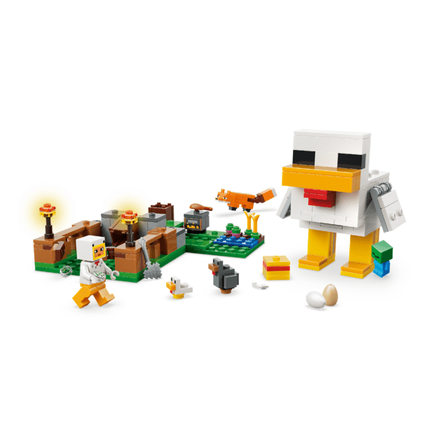 LEGO Minecraft Chicken Farm