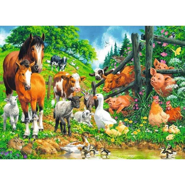 Ravensburger Puzzle 100 pc Animal Get Together