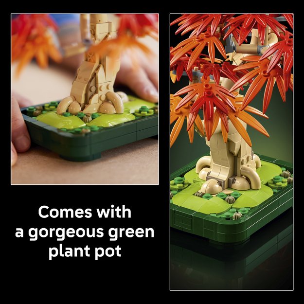 LEGO Botanicals Japanese Red Maple Bonsai Tree