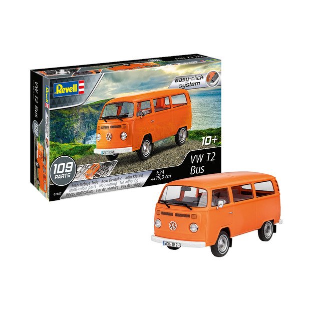 Revell plastic model VW T2 Bus 1:24