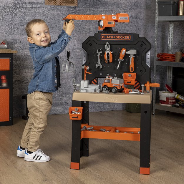 Smoby B&D Bricolo Builder Workbench  87 Pieces