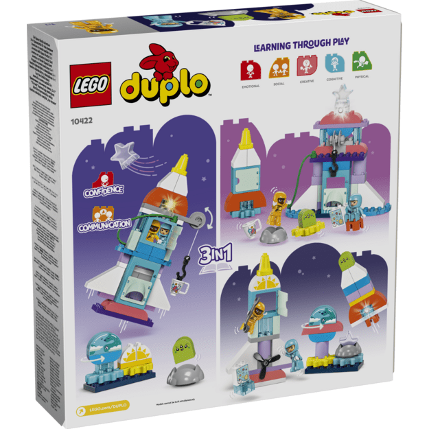 LEGO DUPLO 3in1 Space Shuttle Adventure