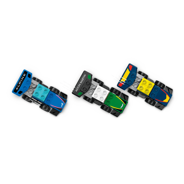 LEGO DUPLO F1 Team Race Cars & Drivers