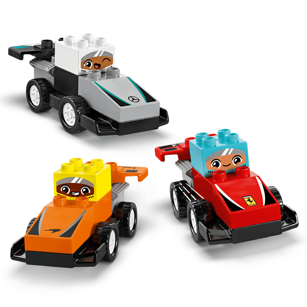 LEGO DUPLO F1 Team Race Cars & Drivers