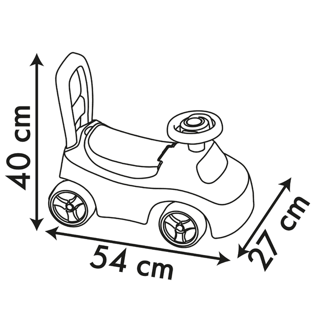 Smoby Peppa Pig Auto Ride-On