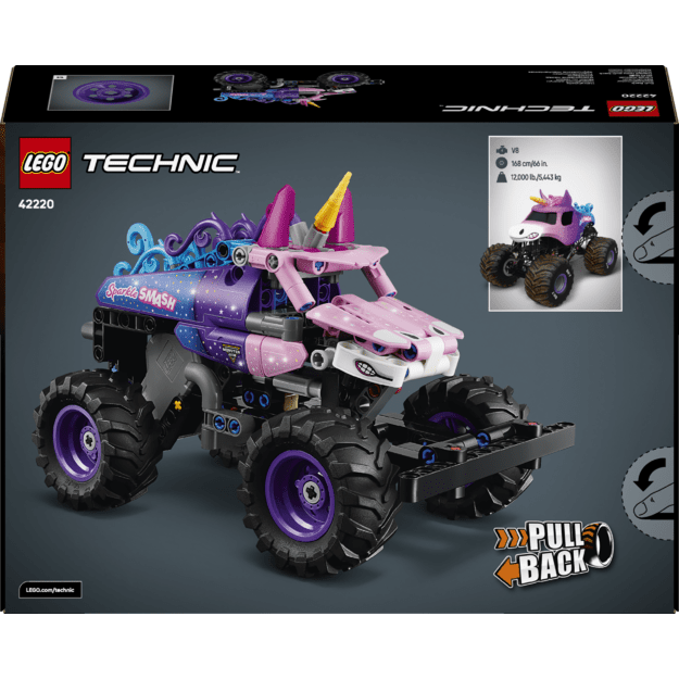 LEGO Technic Monster Jam  Sparkle Smash Pull-Back