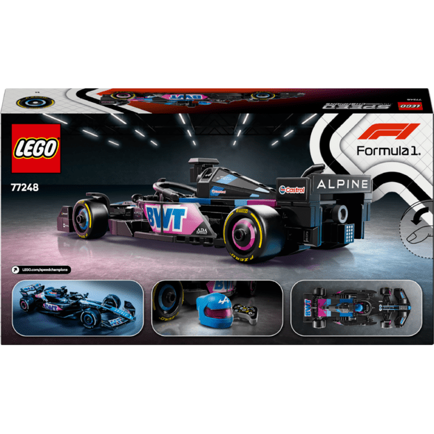 LEGO Speed Champions BWT Alpine F1 Team A524 Race Car