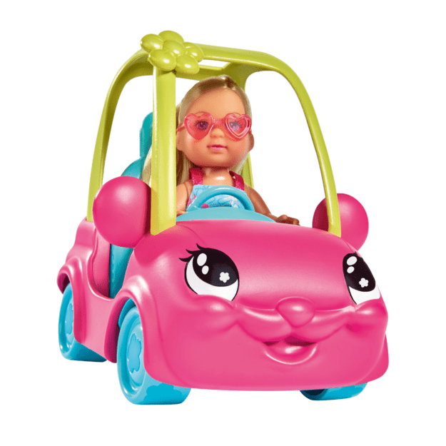 Simba Doll Evi With A Cute Car 