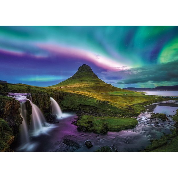Ravensburger Puzzle 1000 Pieces: Aurora Over Kirkjufell